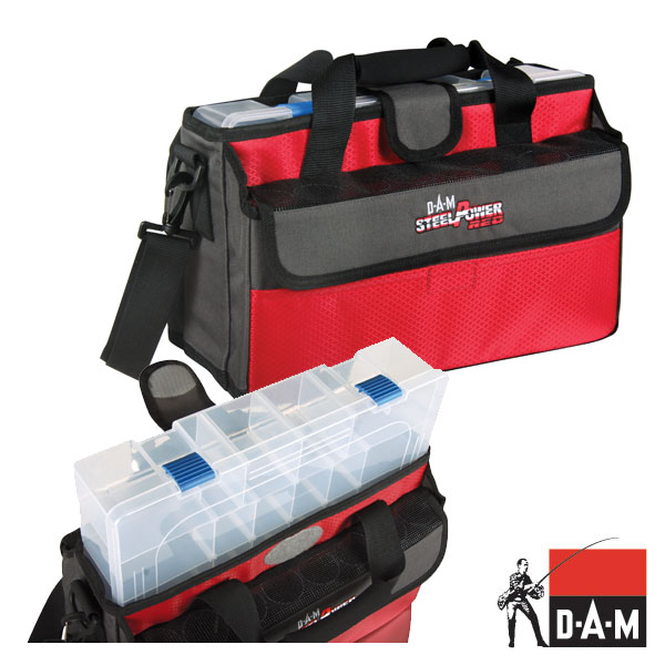 DAM SteelPower Red Mobile Lure Bag