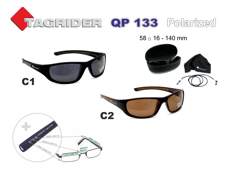 Poliarizuoti saulės akiniai TAGRIDER QP133