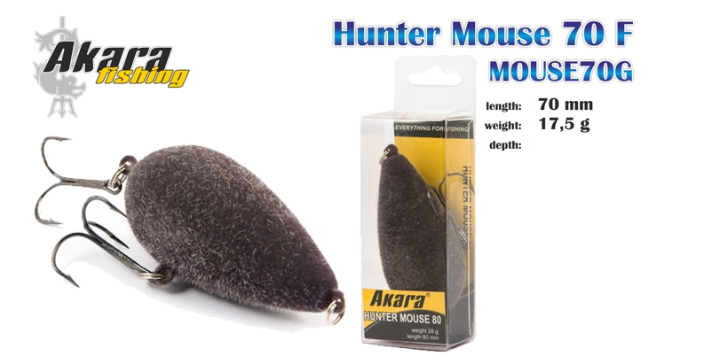 Žiurkė AKARA «Hunter Mouse»