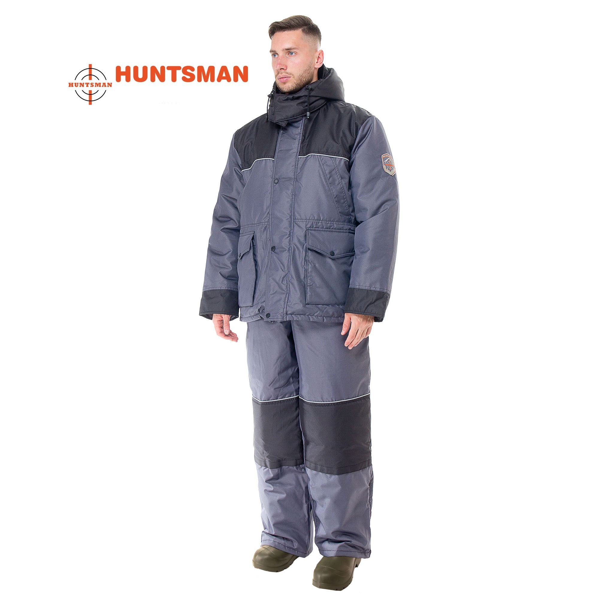 Žieminis kostiumas HUNTSMAN POLIUS Pilka/Juoda Cell -40C